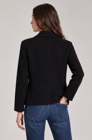 Viscose Blend Shrunken Blazer