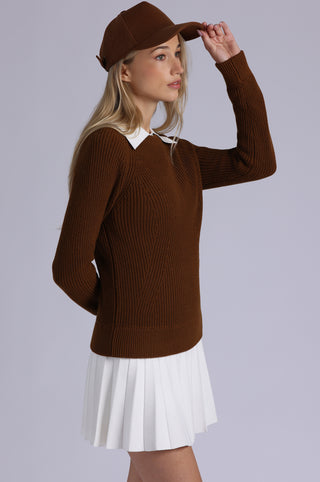 Wool Trucker Hat with Minnie Rose Embroidery