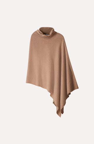 12 Gauge Cashmere Funnel Neck Ruana