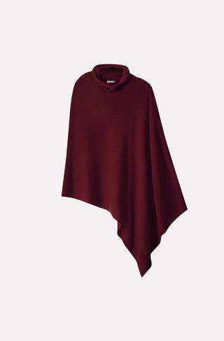 12 Gauge Cashmere Funnel Neck Ruana