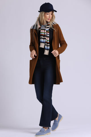 Wool Trucker Hat with Minnie Rose Embroidery