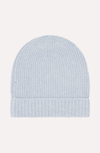 Luxe Boucle Ribbed Beanie Hat