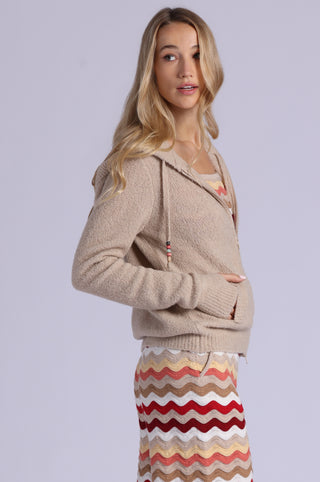 Boucle Double Zip Hoodie