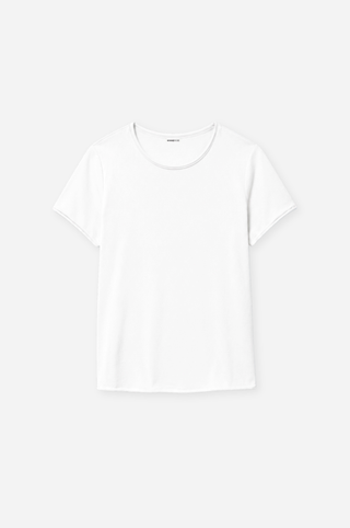 Supima Cotton Cashmere Short Sleeve Tee