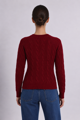 Cotton Classic Cable Crew