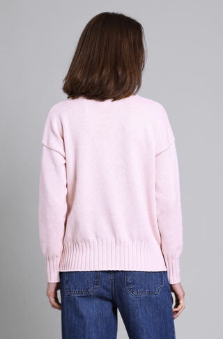 Cotton Cashmere LOVE Crewneck