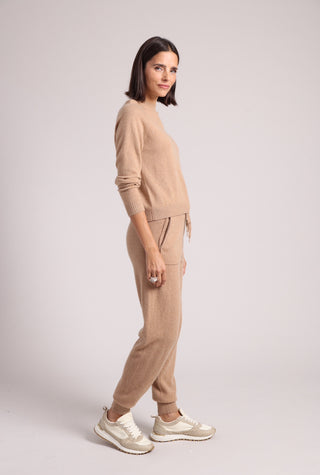 Cashmere Relaxed Joggers with Pockets