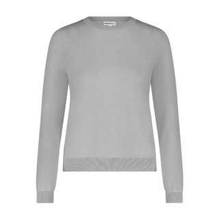 Supima Cotton Cashmere Long Sleeve Crew