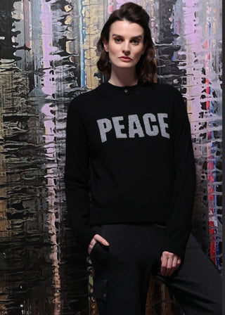 Cashmere Peace Crew Neck