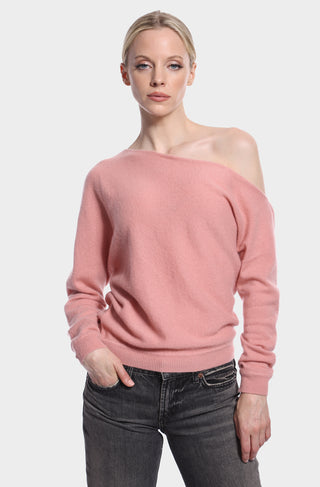 Cashmere Off The Shoulder Top