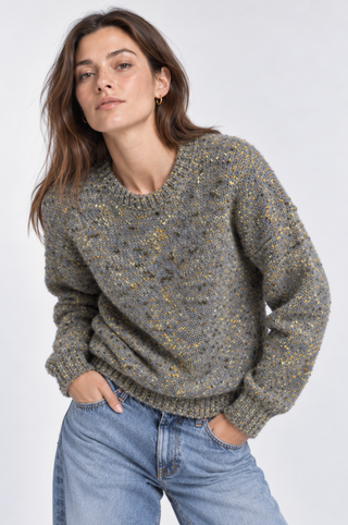 Boxy Long Sleeve Crew Neck