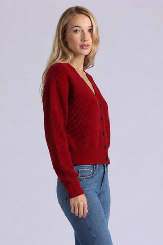 Cotton Shaker Crop Cardigan