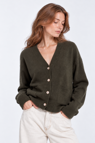 9gg Cashmere V Neck Cardigan