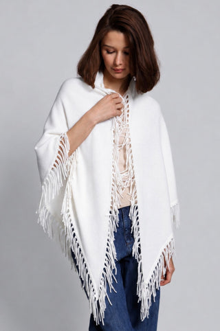 Cashmere Fringe Shawl