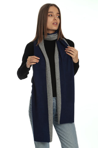 Cashmere Color Blocked Sport Scarf