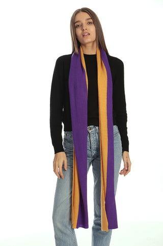 Cashmere Color Blocked Sport Scarf