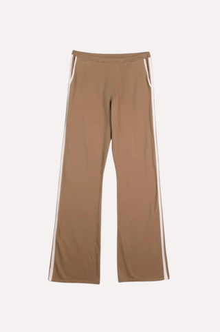 Supima Cotton Cashmere Wide Leg Track Pant