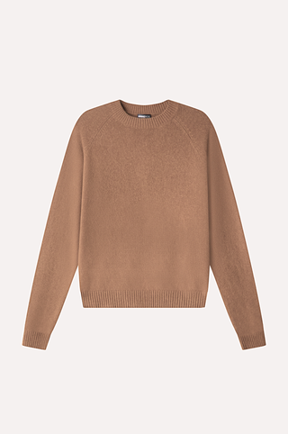 Cashmere 9gg Long Sleeve Shrunken Crew