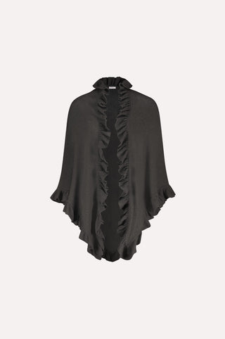Cashmere Ruffle Shawl
