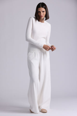 Viscose Long Sleeve Crew Neck