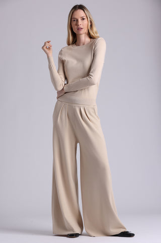 Viscose Long Sleeve Crew Neck