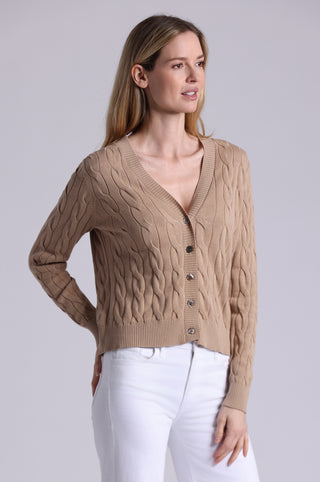 Cotton Classic Cable Cardigan