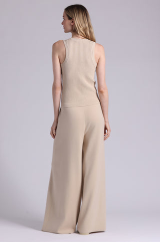 Viscose Ribbed Pointelle Tank