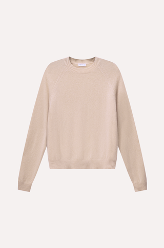 Cashmere 9gg Long Sleeve Shrunken Crew