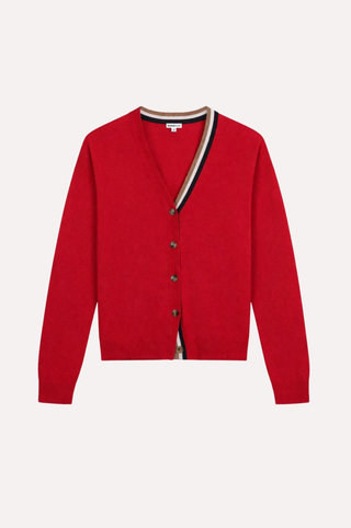 Supima Cotton Cashmere V Neck Cardi