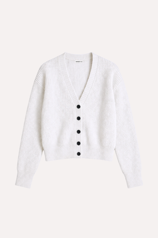 Cotton Shaker Crop Cardigan