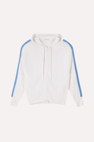 Cotton Cashmere Baby Shaker Hoodie with Tipping