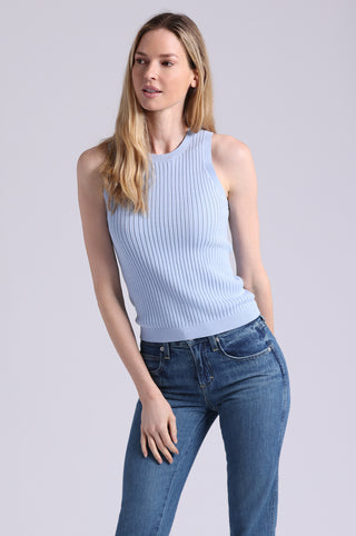 Viscose Ribbed Pointelle Tank
