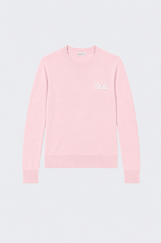 Cotton Cashmere "Wela" Embroidery Crew