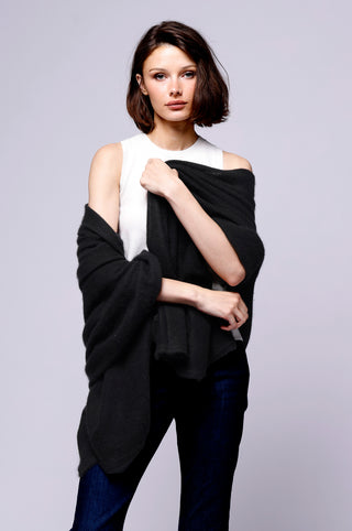 Cashmere Blankie Wrap