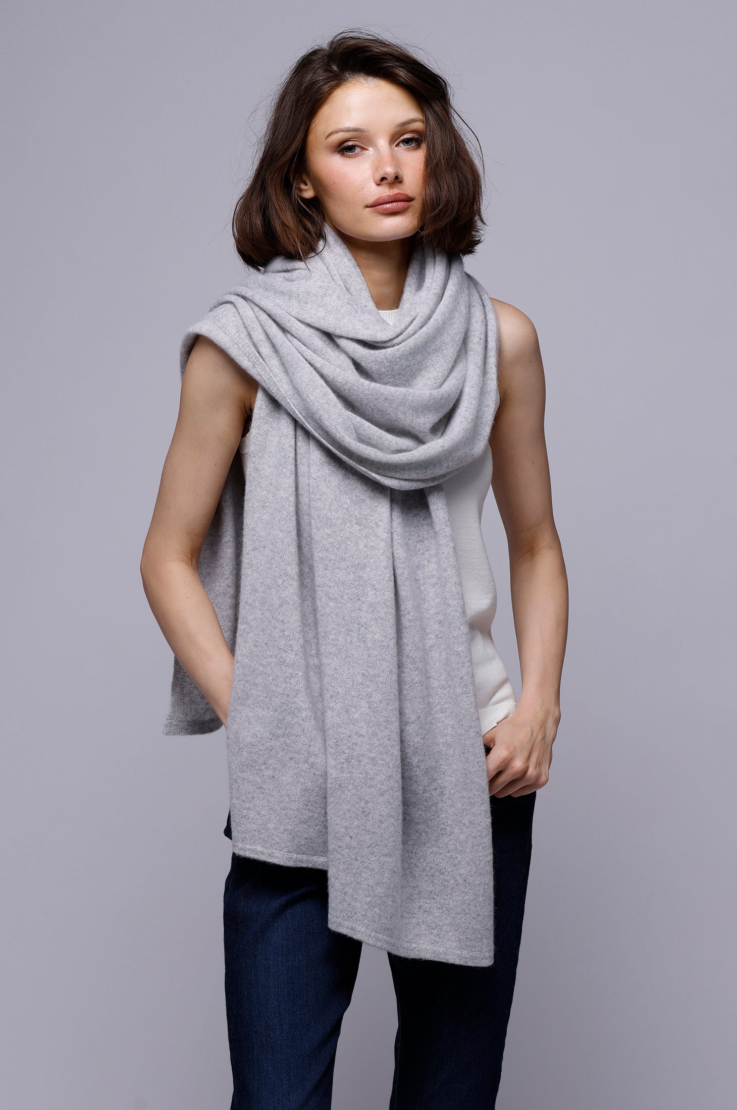 Cashmere Blankie Wrap
