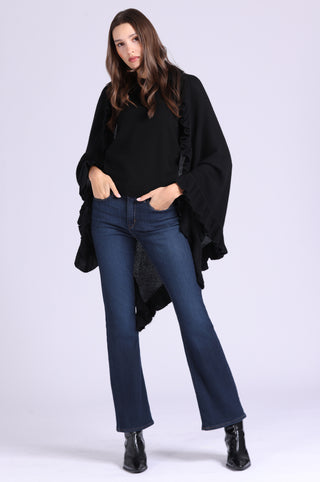 Cashmere Ruffle Shawl