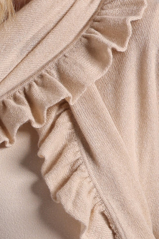 Cashmere Ruffle Shawl