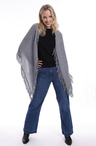 Cashmere Fringe Shawl