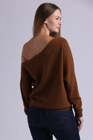 Cashmere Off The Shoulder Top