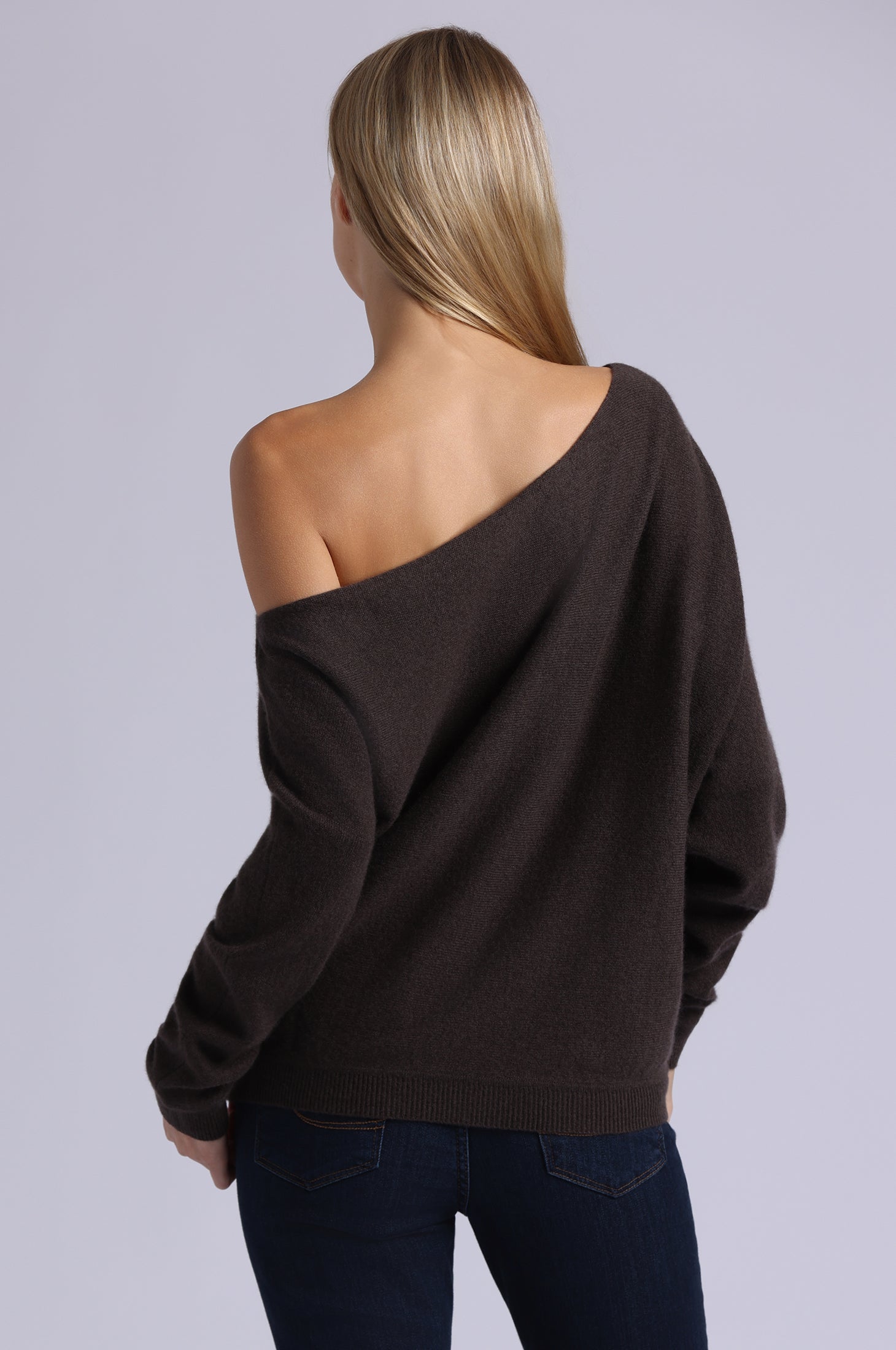 Cashmere Off The Shoulder Top