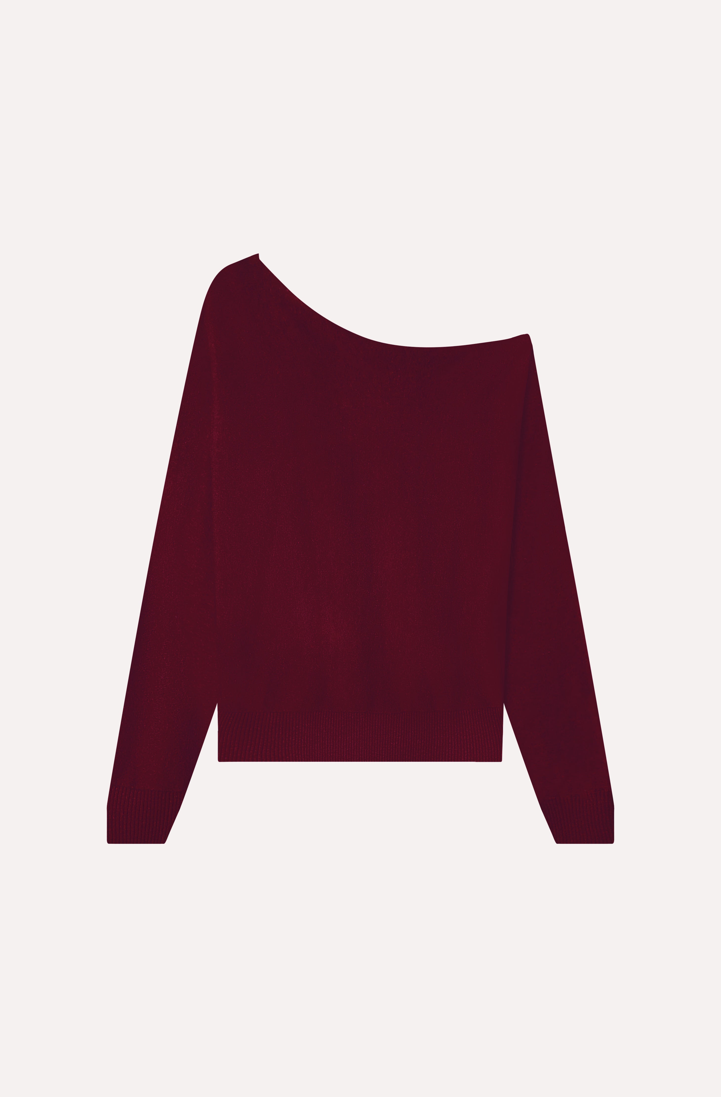 Cotton Cashmere Off The Shoulder Top – Minnie Rose