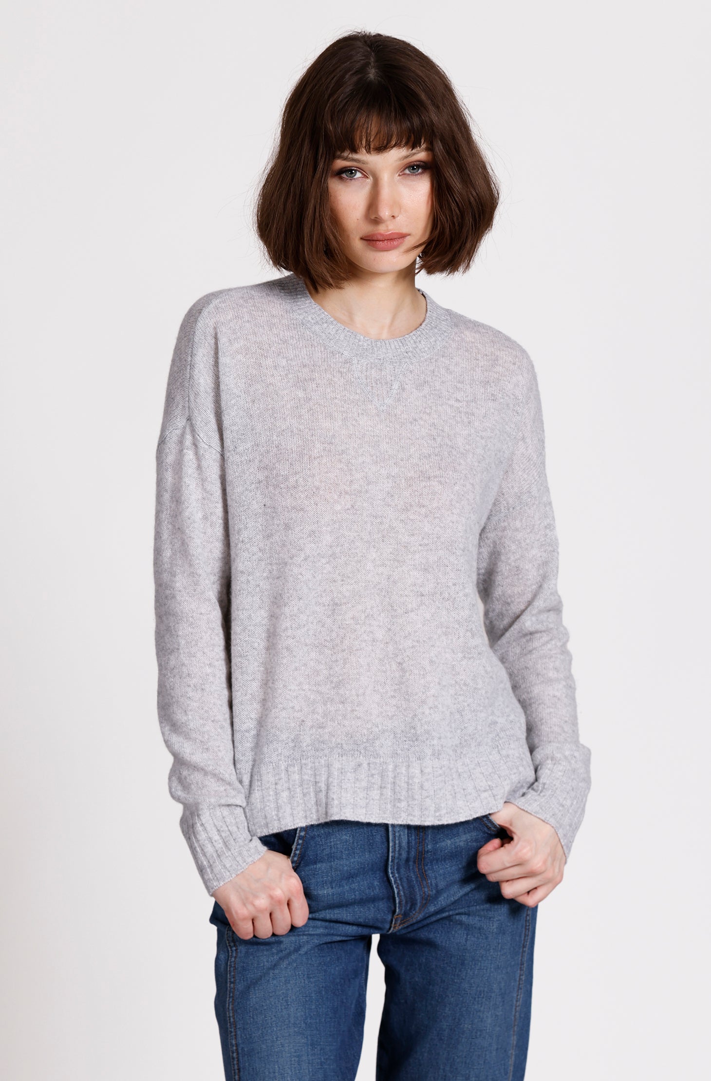 Shop Cashmere Crewneck Sweaters | Minnie Rose