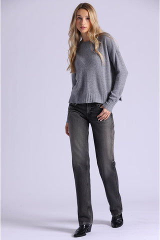 Cashmere Raglan Crew