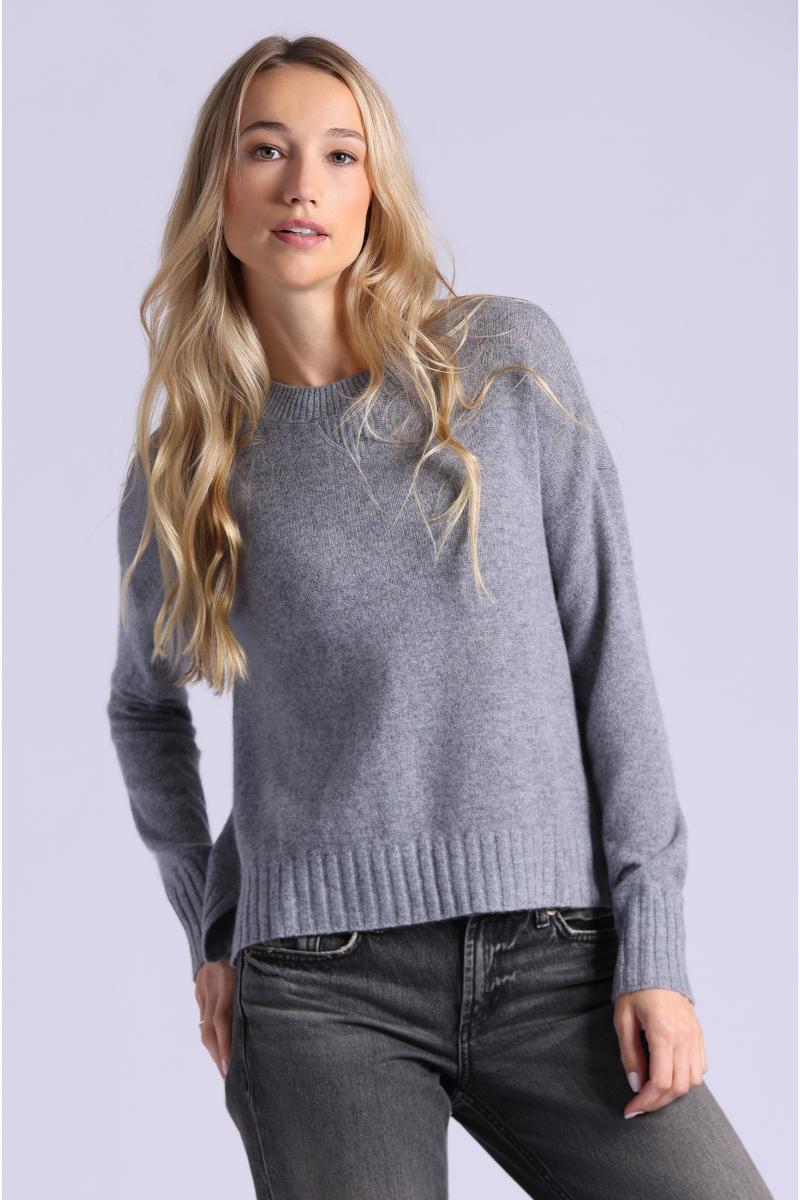 Cashmere Raglan Crew