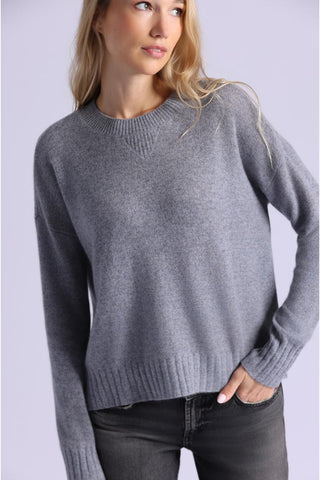 Cashmere Raglan Crew