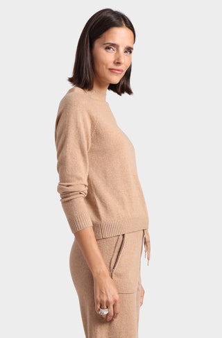 Cashmere 9gg Long Sleeve Shrunken Crew