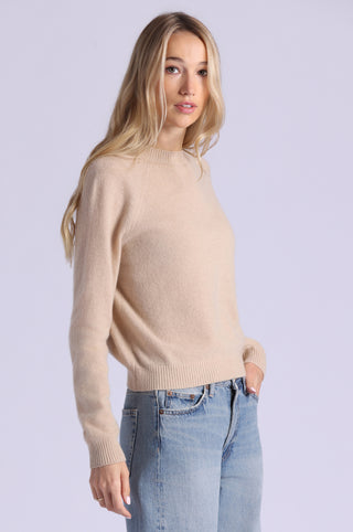 Cashmere 9gg Long Sleeve Shrunken Crew