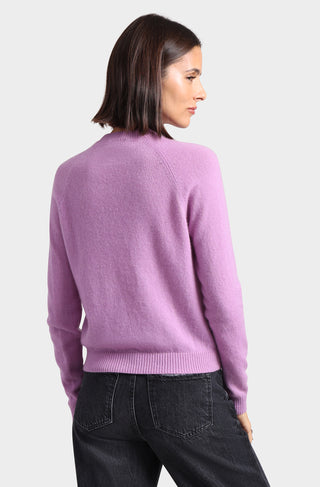 Cashmere 9gg Long Sleeve Shrunken Crew