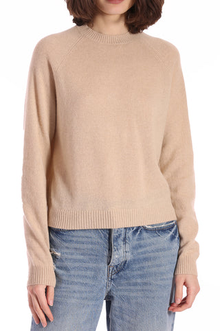 Cashmere 9gg Long Sleeve Shrunken Crew
