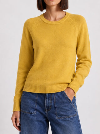 Cashmere 9gg Long Sleeve Shrunken Crew